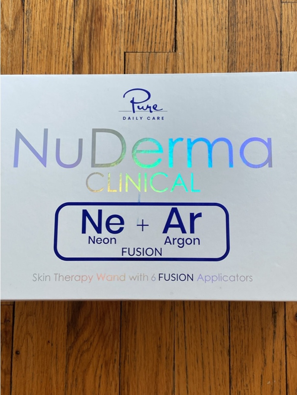 NUDE NuDerma Clinical Skin Therapy Wand — White